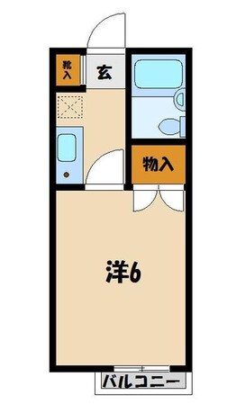 コーポすずらんの物件間取画像